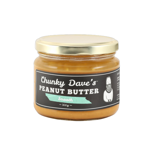 Chunky Dave's Smooth Peanut Butter 300gm