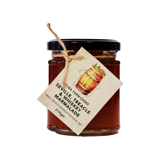 Seville, Treacle and Whiskey Marmalade 210gm