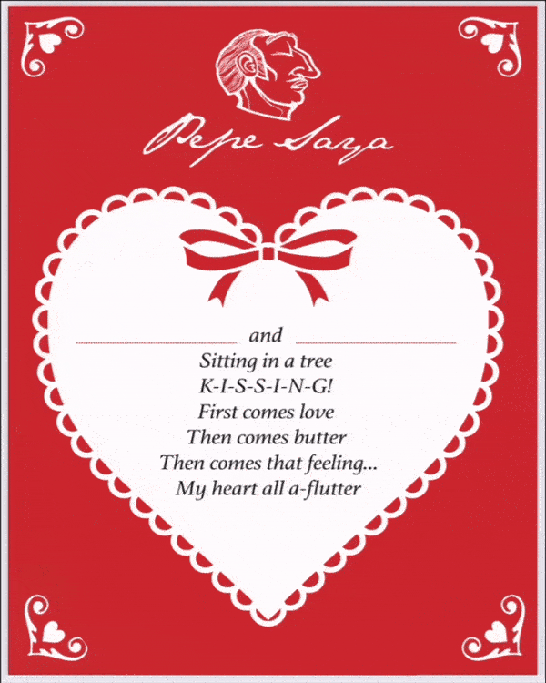 Valentine's Card - place your name and your valentine's name in