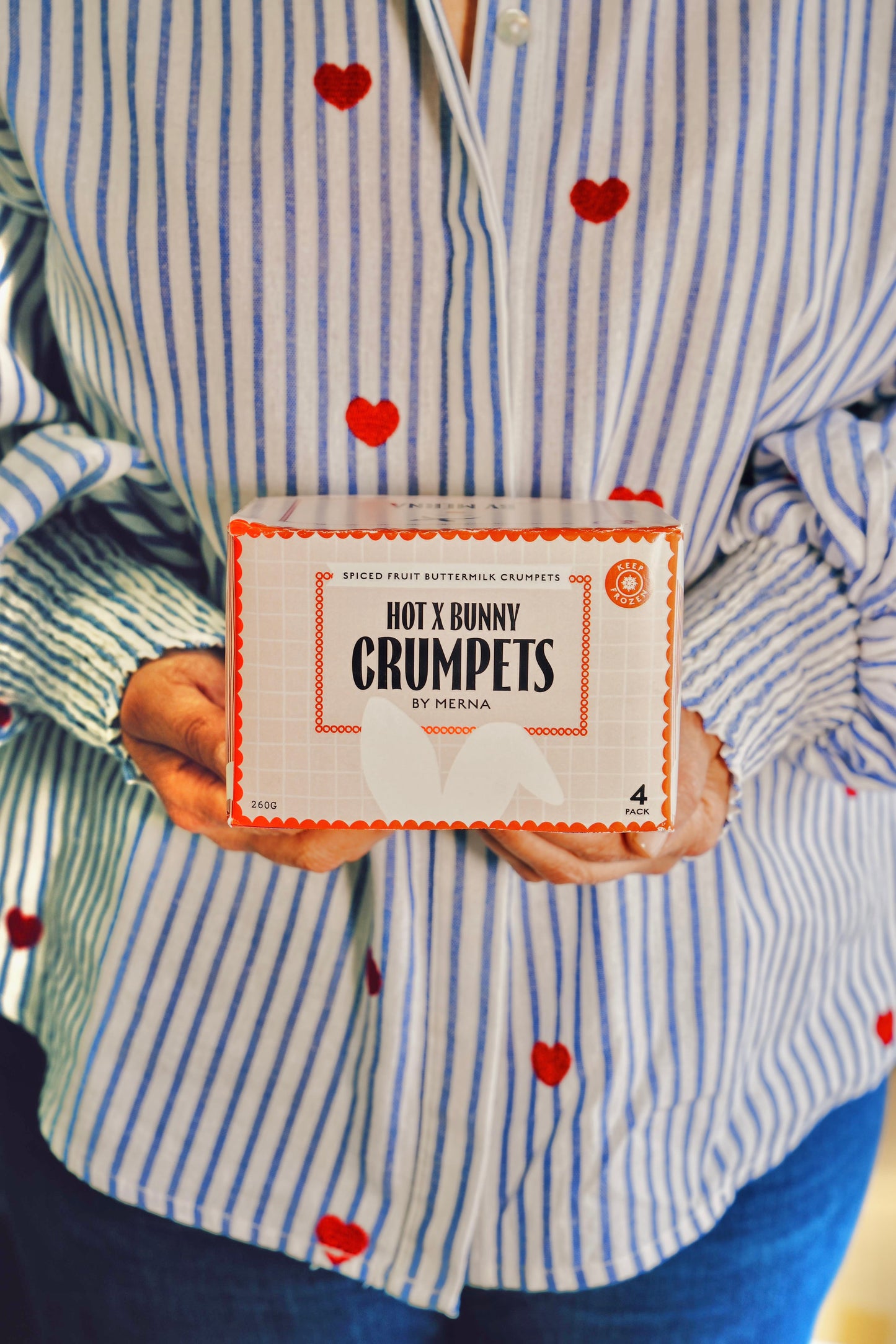 Hot Cross Bunny Crumpets by Merna