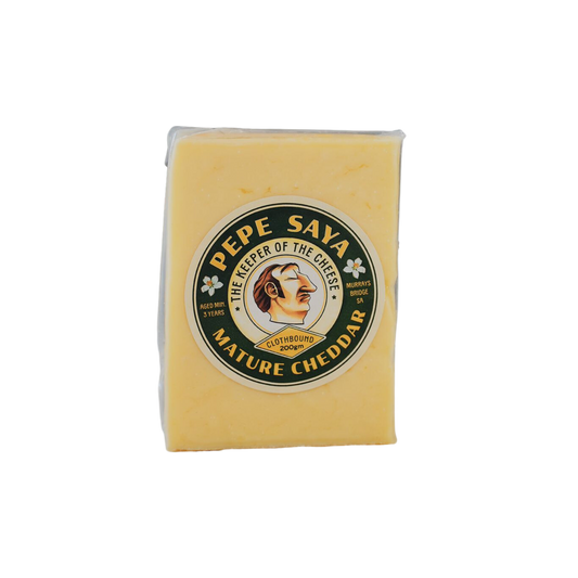 Clothbound Aged Cheddar 200gm