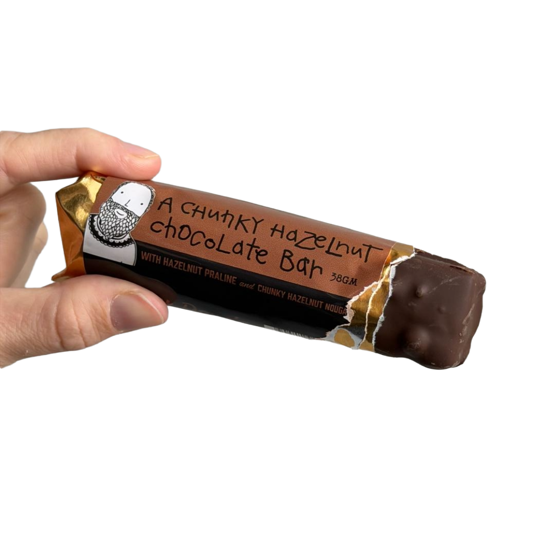 Chunky Chocolate HAZELNUT Bar 38gm