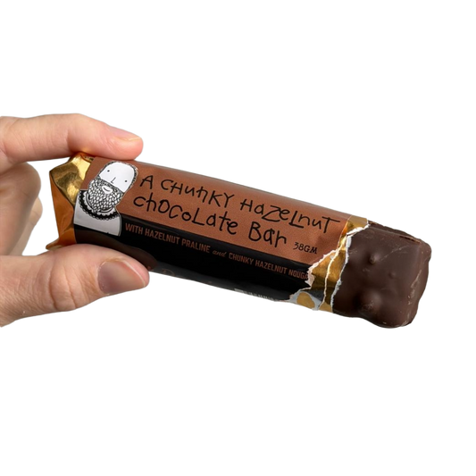 Chunky Chocolate HAZELNUT Bar 38gm