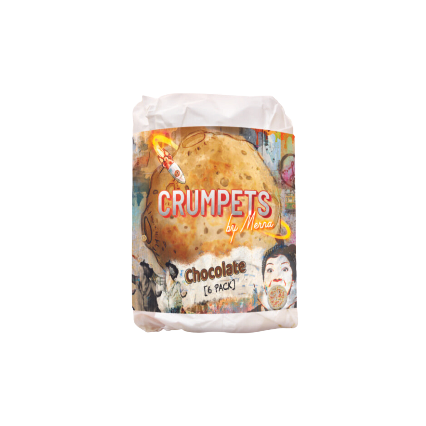Crumpets by Merna - Chocolate (6 Pack)