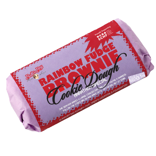 Rainbow Fudge Brownie Cookie Dough 550gm