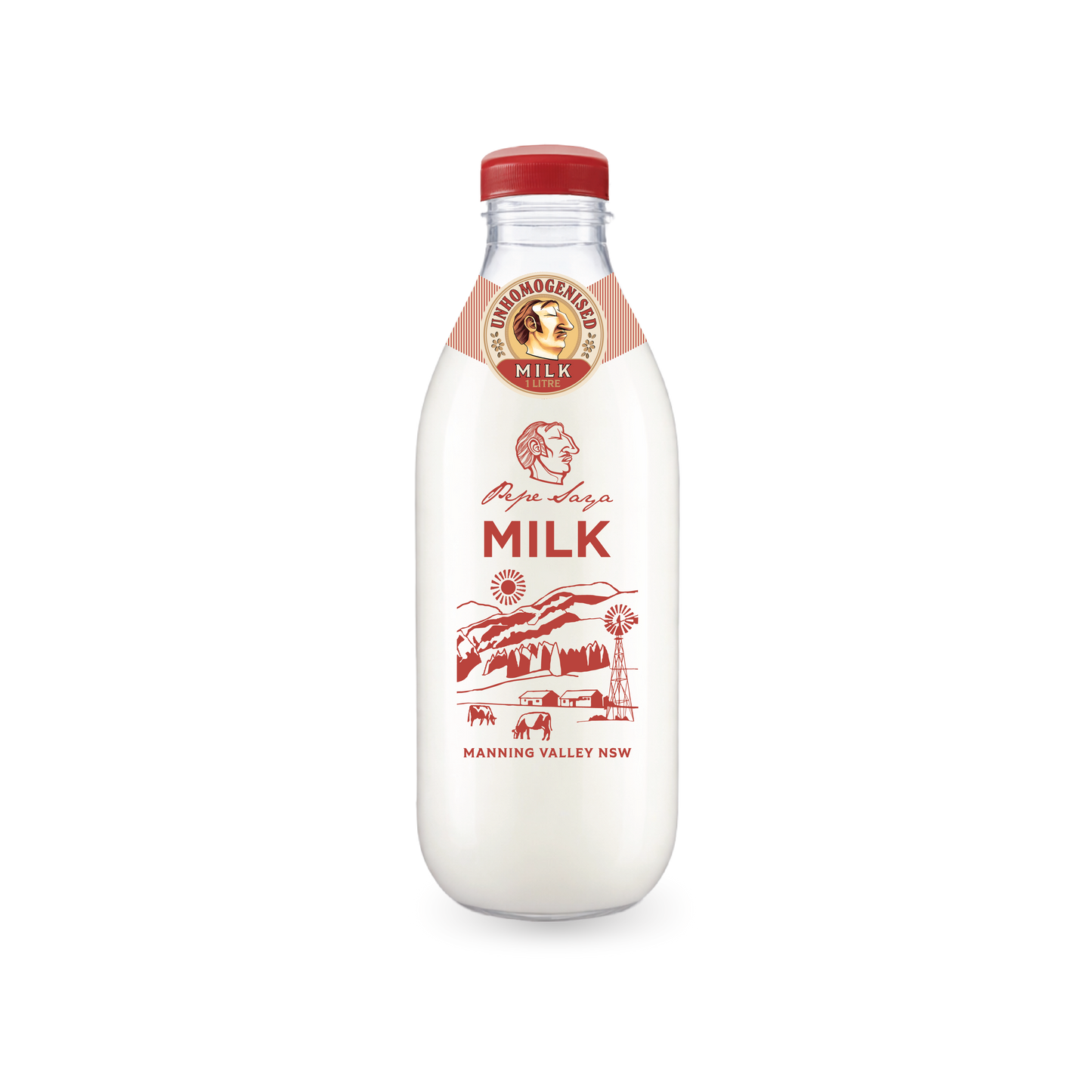 Unhomogenised Milk 1L (plastic)