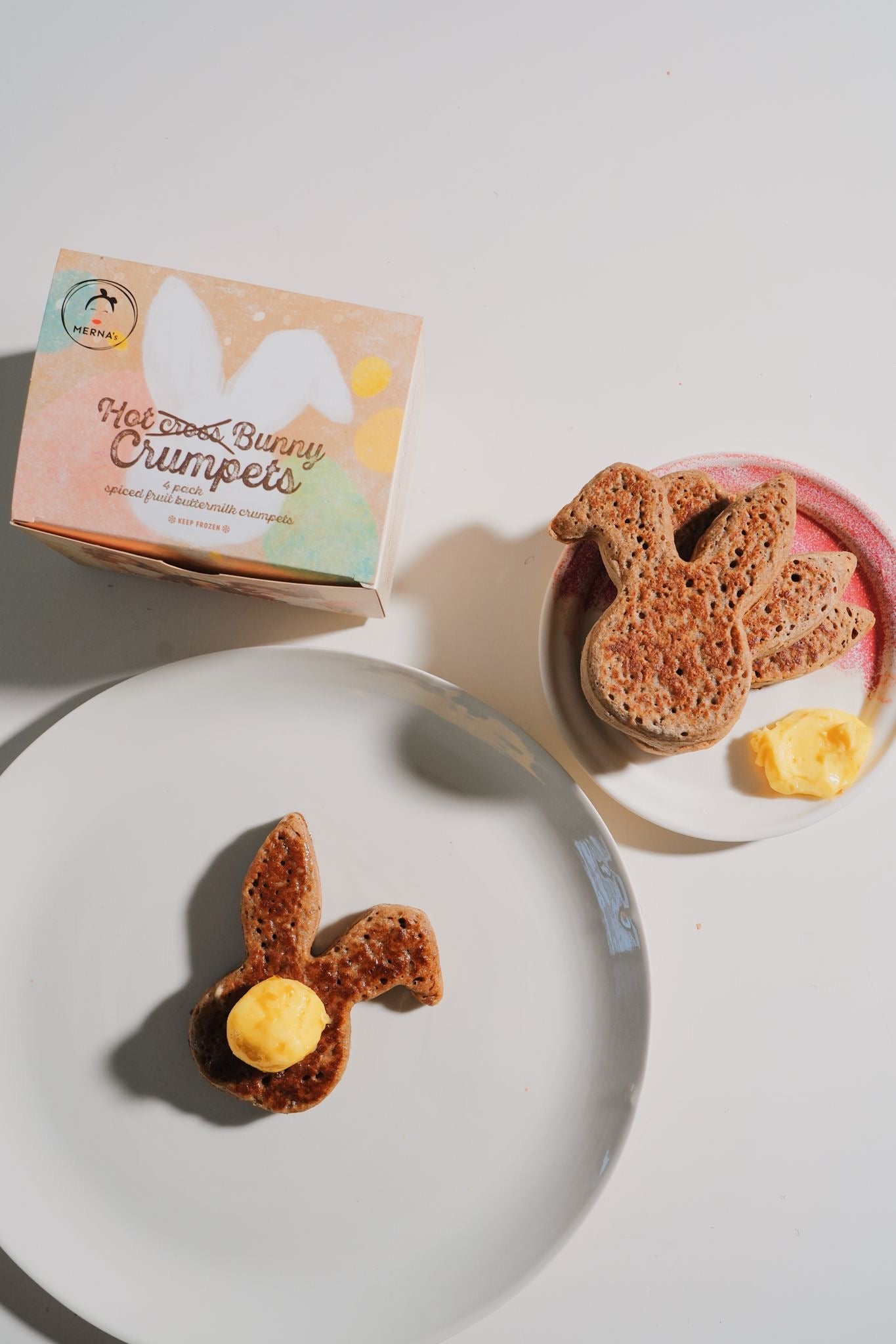 Hot Cross Bunny Crumpets by Merna