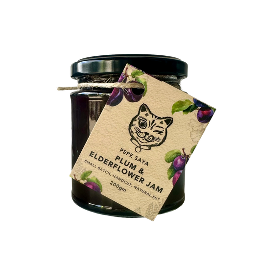Plum and Elderflower Jam 200gm