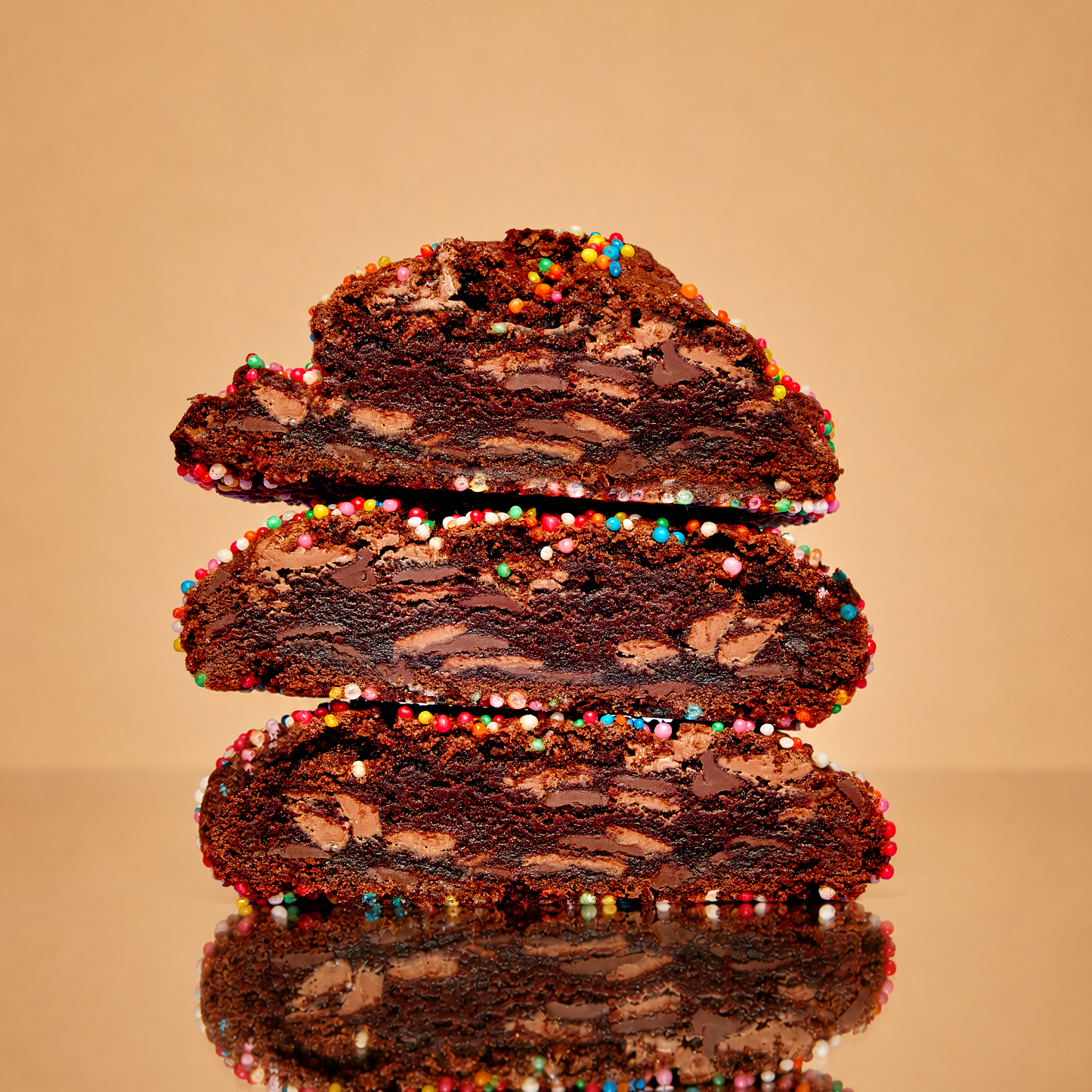 Rainbow Fudge Brownie Cookie Dough 550gm
