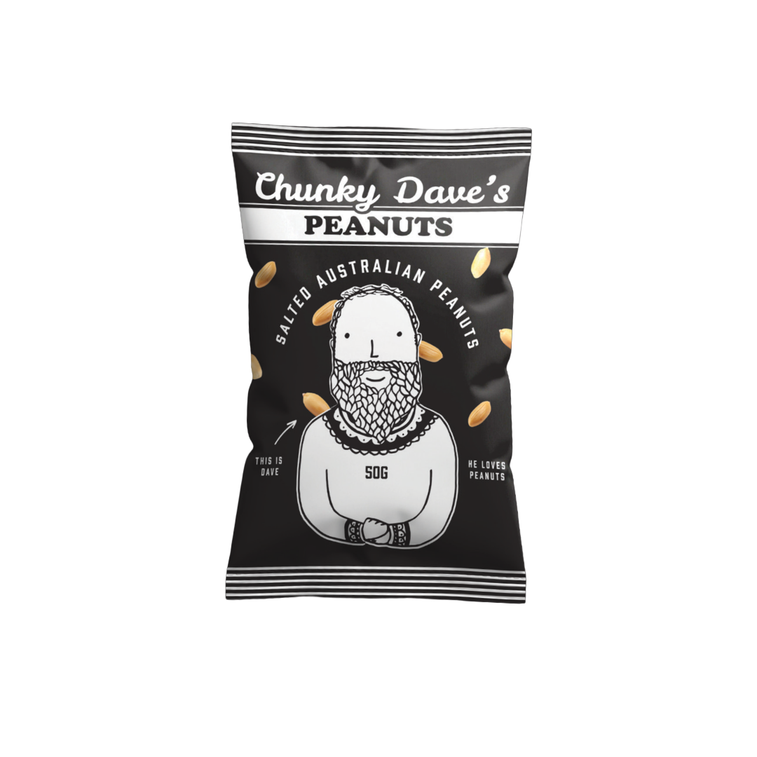 Dave's SALTED Peanuts 50gm