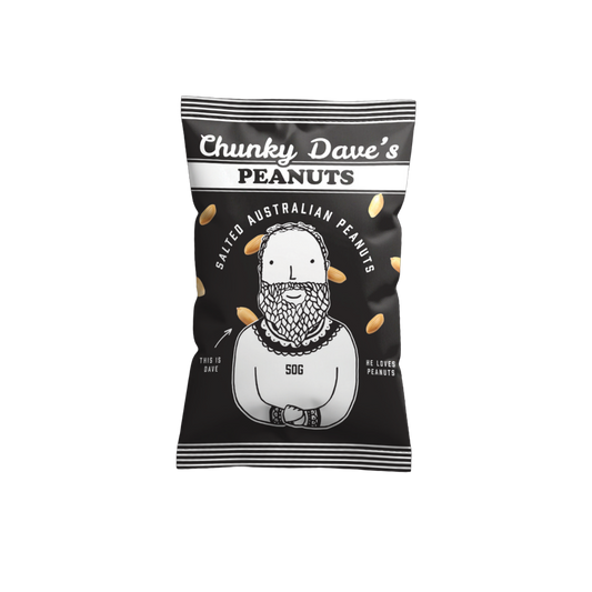 Dave's SALTED Peanuts 50gm