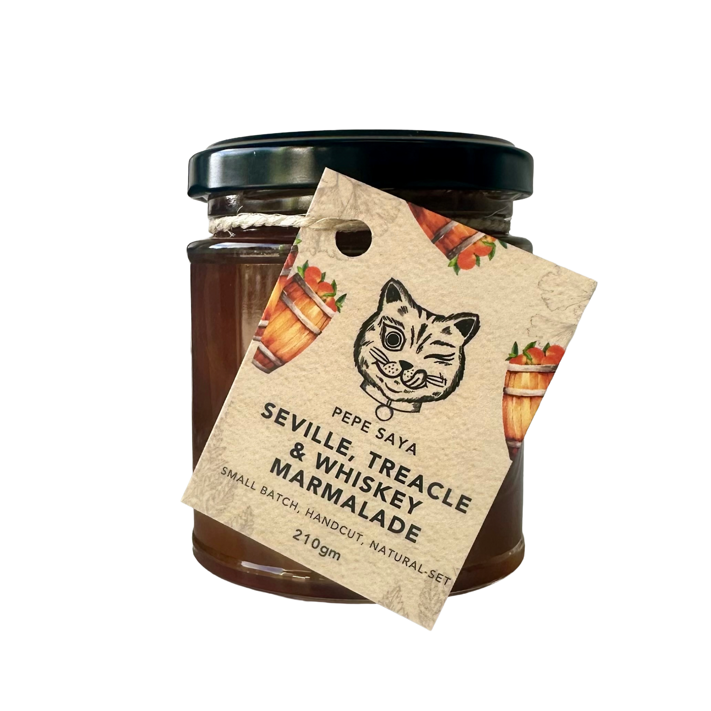Seville Treacle and Whiskey Marmalade 210gm