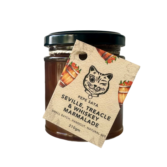 Seville Treacle and Whiskey Marmalade 210gm